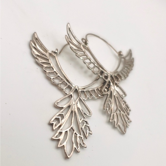 925 Silver FP Thunderbird Earrings - Picture 2 of 6